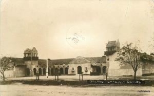 1919 Orland California Grammar School RPPC real photo postcard 7835