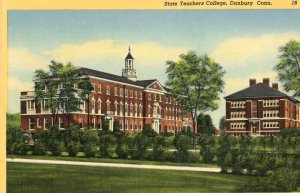 Postcard Early View of State Teacher's College in Danbury, CT.   L3