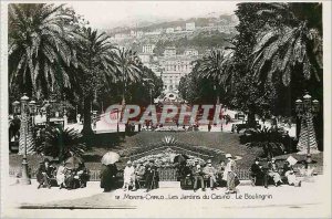 Modern Postcard Monte Carlo Casino Gardens The Boulingrin