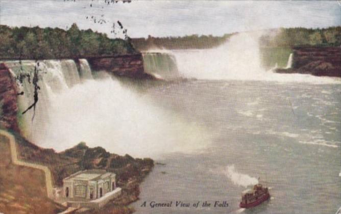 New York Niagara Falls General View 1910