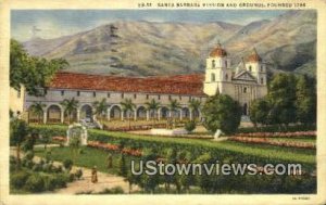 Santa Barbara Mission , CA