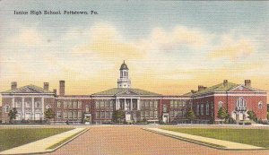 Postcard Junior High School Pottstown PA