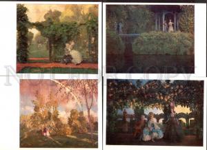 048823 Art Nouveau by SOMOV & BENOIS collection of 16 Cards