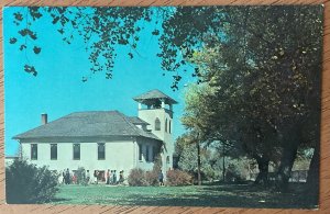 McCurdy School Chapel Unused Post Card Circa 1970’s Espanola NM LB