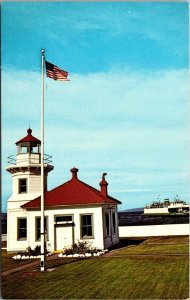 Lighthouses Lighthouse & Washington State Ferry Puget Sound Washington