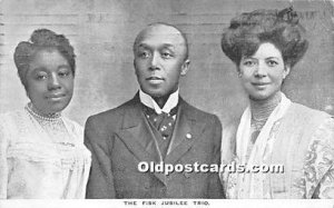 The Fisk Jubilee Trio Black Entertainer 1908 