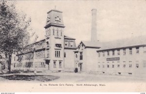 NORTH ATTLEBOROUGH , Massachusetts, 1900-10s ; E. Ira. Richards Co's Factory