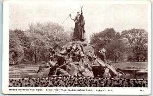 Moses Smiting the Rock - King Fountain - Washington Park - Albany, New York