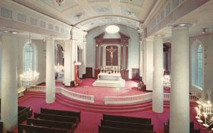 Vintage Postcard View of Old St. Louis Church Cathedral Missouri MO