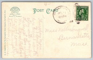 1913  Northampton  Massachusetts  Laurel Park Postcard