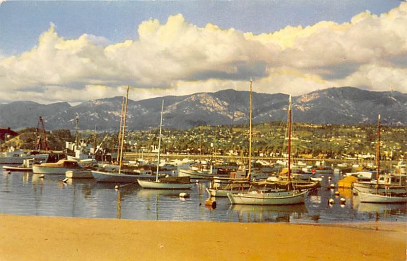 Santa Barbara's Yacht Harbor Santa Barbara California, USA  
