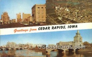 Cedar Rapids, IA       ;      Cedar Rapids, Iowa 