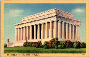 Washington D C The Lincoln Memorial Curteich