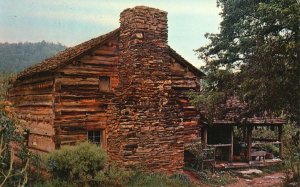 Postcard Walker Sisters Oldest Preserve Cabin Great Smoky Mountain National Park