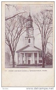 Exterior, First Church (Cong.), Springfield, Massachusetts,  PU-1905