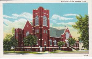 Nebraska Fremont Lutheran Church Curteich