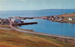 Cheticamp, Cape Breton~Nova Scotia Canada  GRAND ETANG HARBOUR  Homes  Postcard