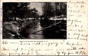 View of Smith's River, Wolfebo NH c1904 Undivided Back Vintage Postcard V58