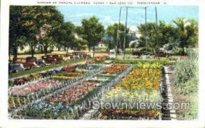 Garden of Annual Flowers - Shenandoah, Iowa IA  