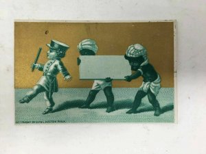 E.P. & L. Restein Victorian Calling Trade Card Drum Major  