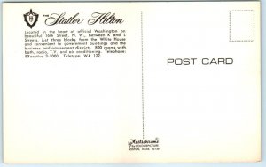 Postcard - The Statler Hilton - Washington, District of Columbia