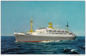 S.S. Ryndam, HOLLAND-AMERICAN LINES, 40-60's