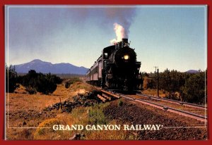 Arizona, Grand Canyon - Railway - Northbound Passenger Train - [AZ-415X]