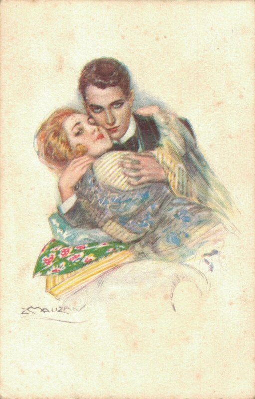 Artist Signed Mauzen Romantic 04.99