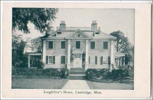 Longfellow's Home, Cambridge MA