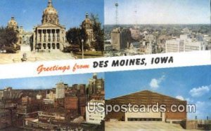 State Capitol - Des Moines, Iowa IA