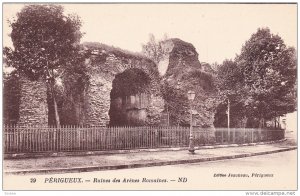 Ruines Des Arenes Romaines, PERIGUEUX, France, 1900-1910s