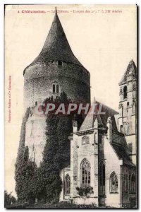 Chateaudun Old Postcard The castle The keep