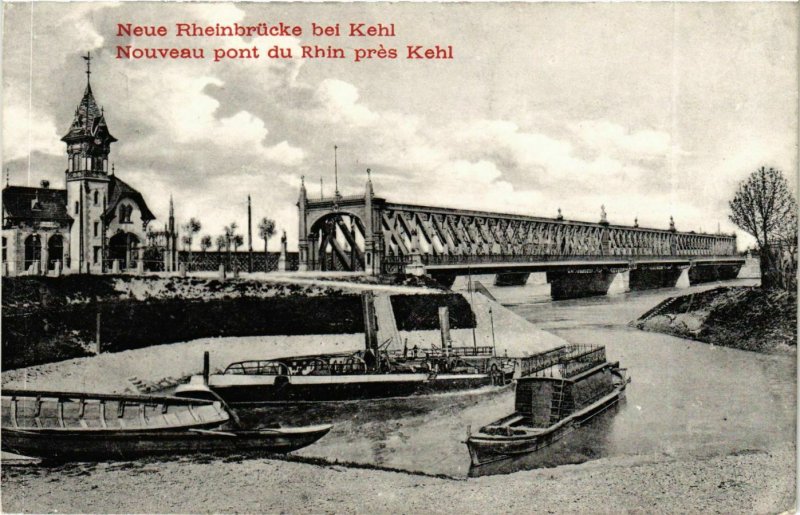 CPA AK Kehl- Neue Rheinbrucke GERMANY (903490)