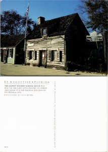 Oldest Wooden School House, St. Augustine, Florida (23210