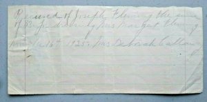1925 Harrington Delaware Undertaker Letterhead Peoples Bank Check Fleming