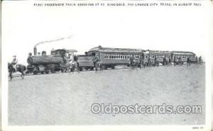 Rio Grande City, Texas, USA Train Trains Locomotive, Steam Engine,  Postcard ...