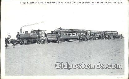 Rio Grande City, Texas, USA Train Trains Locomotive, Steam Engine,  Postcard ...