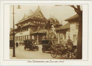 Germany Postcard - Berlin -Das Elefantentor Am Zoo Um 1910 -  RR13509