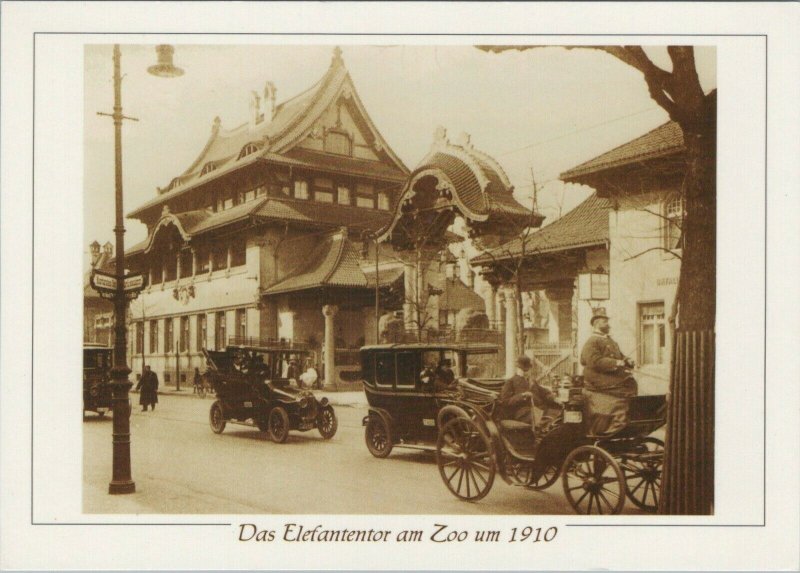 Germany Postcard - Berlin -Das Elefantentor Am Zoo Um 1910 -  RR13509