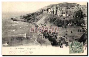 Le Portel - Vue Generale Postcard Old