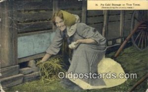 No Cold Storage Farming 1912 Missing Stamp 