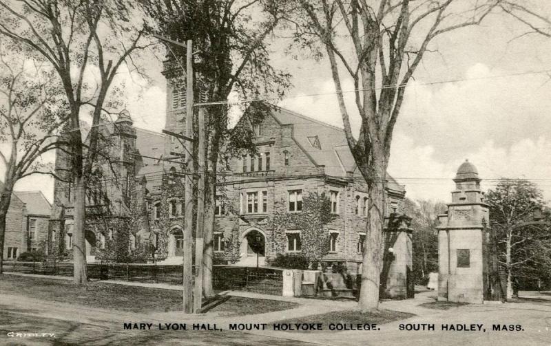 MA - South Hadley. Mt. Holyoke College, Mary Lyon Hall