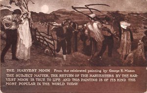 The Harvest Moon - George E. Mason Artist Unused 