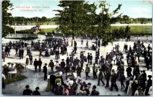 1900s Fountain Ferry Park Louisville Kentucky Postcard