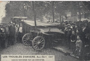 Belgium Les Troubles D'Anvers Aout-Sept 1907