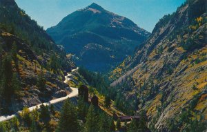 Mt Abrams CO, Colorado from Bear Creek Falls Overlook - Million Dollar Highway