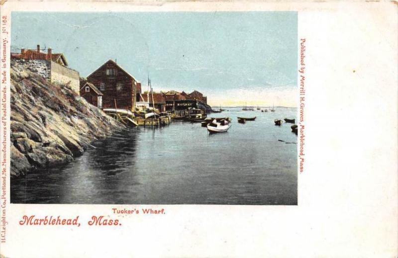 massachusetts  Marblehead, , Tucker's Wharf,