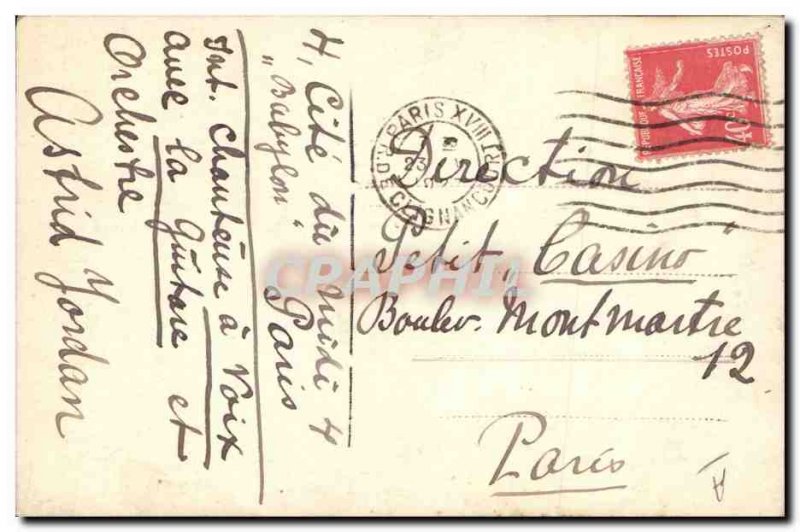 Postcard Old Artist Astrid Jordan