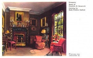 Home of Franklin D Roosevelt Hyde Park, New York Postcard