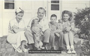 Tom Breneman & Family ABC Radio Host Breakfast in Hollywood California